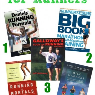 5 Great Books for Runners: Perfect gifts for runners or for yourself!