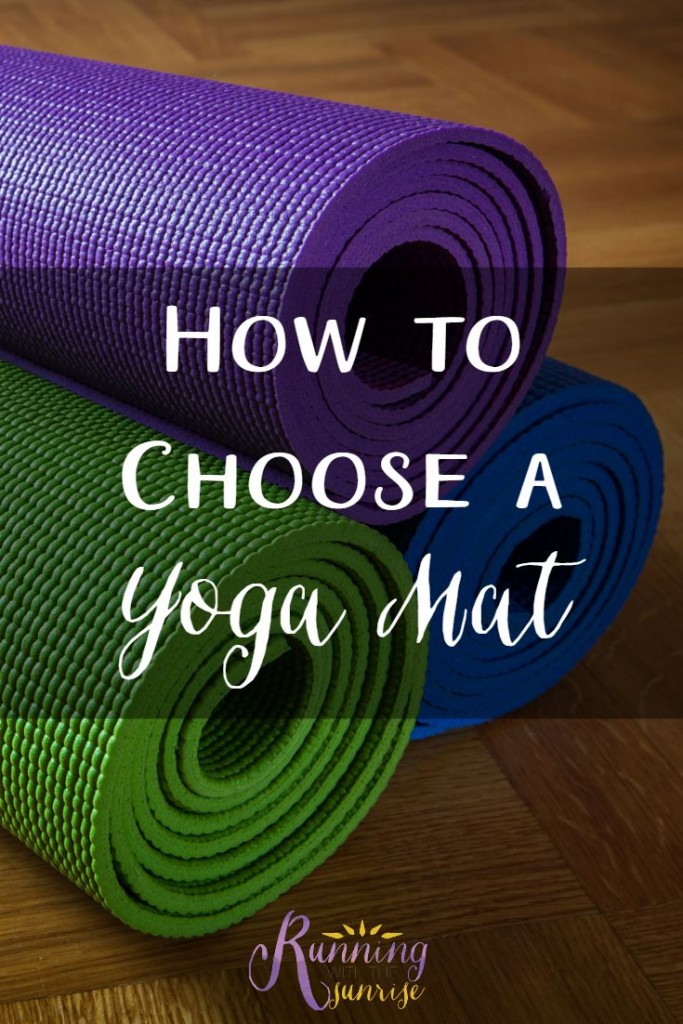 picking a yoga mat