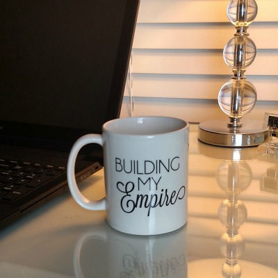 building my empire mug