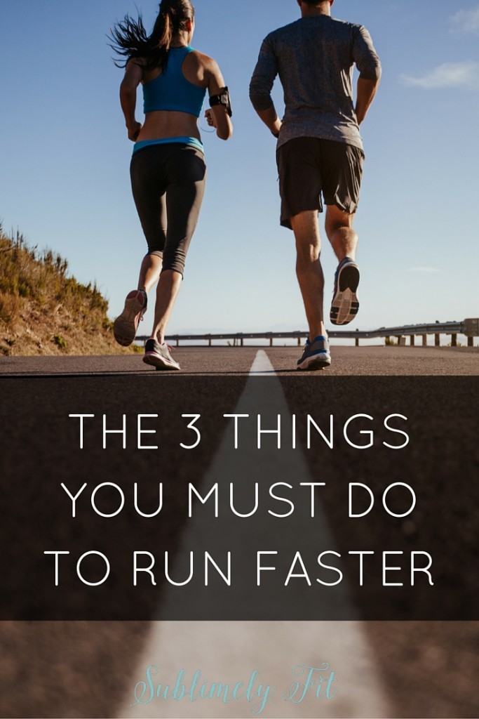 Want to run a PR in your next race? Make sure you're doing these three things to get faster!