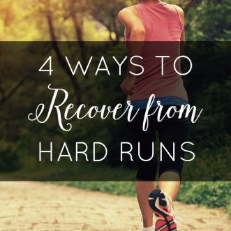 When you recover quickly from your runs, you'll improve more quickly, too! Here are 4 ways to recover from hard runs to help you become a better runner.