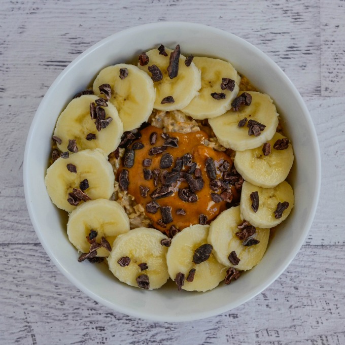 This simple Peanut Butter Banana Overnight Oats recipe is easy to make and is amazingly delicious. Save time but still have a hearty, healthy breakfast!
