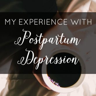 My Experience with Postpartum Depression - One blogger's experience with PPD and three tips for new moms who may be at risk.