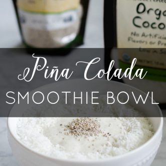 Pina Colada Smoothie Bowl Recipe