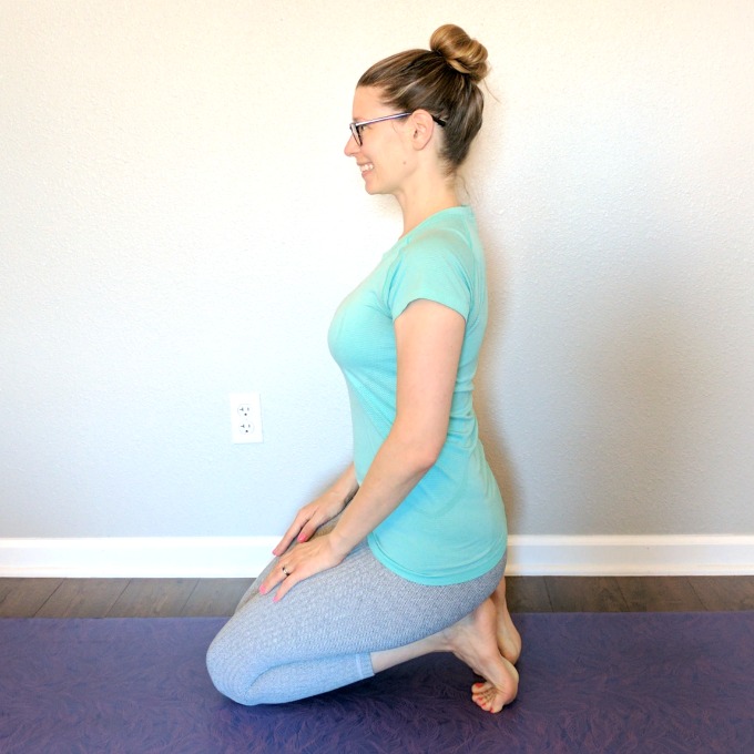 Toe Squat Pose - Runners tend to repeat their favorite yoga poses. Is your routine missing these important poses that runners should be doing to prevent injury?