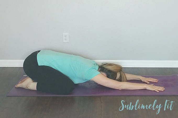 Yoga Sequence for Feet and Ankles - Child's Pose