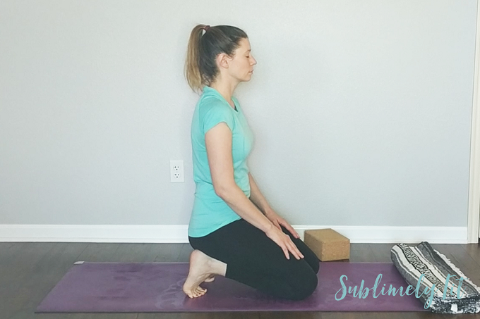 Yoga Sequence for Feet and Ankles - Toe Squat Pose